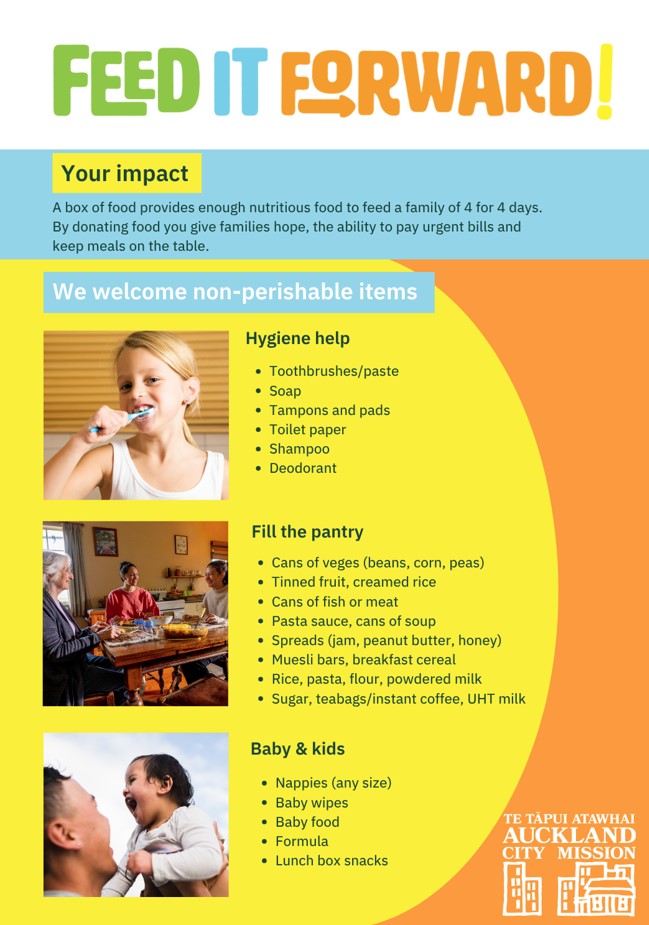 Food List - Feed it Forward